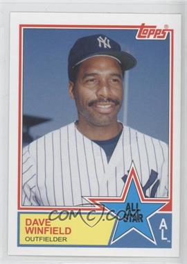 2013 Topps Archives - 1983 All-Stars #83-DW - Dave Winfield