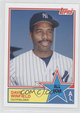 2013 Topps Archives - 1983 All-Stars #83-DW - Dave Winfield