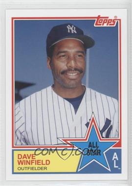 2013 Topps Archives - 1983 All-Stars #83-DW - Dave Winfield