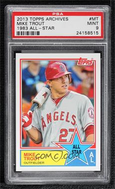 2013 Topps Archives - 1983 All-Stars #83-MT - Mike Trout [PSA 9 MINT]