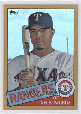 2013 Topps Archives - [Base] - Gold Rainbow #136 - Nelson Cruz /199