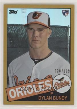 2013 Topps Archives - [Base] - Gold Rainbow #140 - Dylan Bundy /199