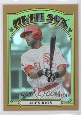 2013 Topps Archives - [Base] - Gold Rainbow #22 - Alex Rios /199