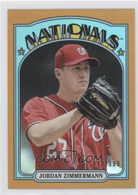 2013 Topps Archives - [Base] - Gold Rainbow #23 - Jordan Zimmermann /199