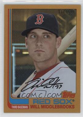 2013 Topps Archives - [Base] - Gold Rainbow #81 - Will Middlebrooks /199
