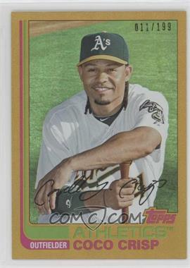 2013 Topps Archives - [Base] - Gold Rainbow #84 - Coco Crisp /199