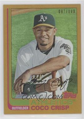2013 Topps Archives - [Base] - Gold Rainbow #84 - Coco Crisp /199
