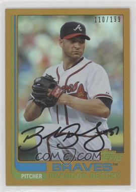 2013 Topps Archives - [Base] - Gold Rainbow #91 - Brandon Beachy /199