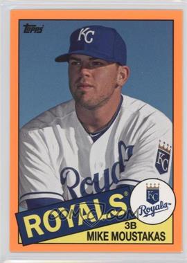 2013 Topps Archives - [Base] - Orange Day Glow #105 - Mike Moustakas