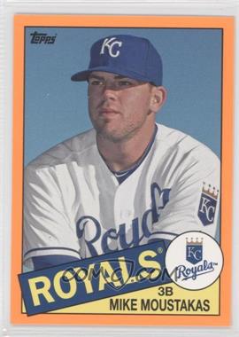 2013 Topps Archives - [Base] - Orange Day Glow #105 - Mike Moustakas