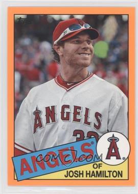 2013 Topps Archives - [Base] - Orange Day Glow #110 - Josh Hamilton