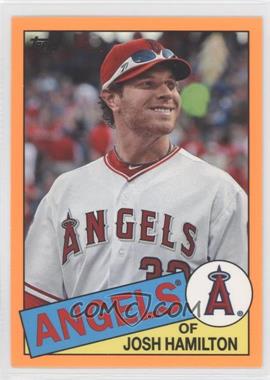 2013 Topps Archives - [Base] - Orange Day Glow #110 - Josh Hamilton