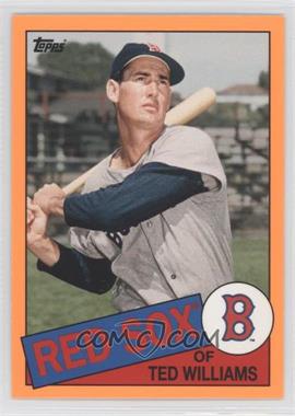 2013 Topps Archives - [Base] - Orange Day Glow #120 - Ted Williams