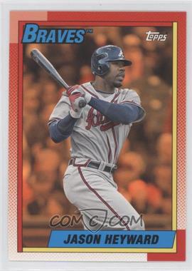 2013 Topps Archives - [Base] - Orange Day Glow #198 - Jason Heyward