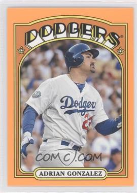 2013 Topps Archives - [Base] - Orange Day Glow #6 - Adrian Gonzalez