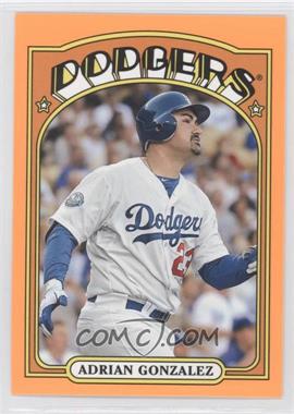 2013 Topps Archives - [Base] - Orange Day Glow #6 - Adrian Gonzalez