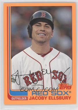 2013 Topps Archives - [Base] - Orange Day Glow #62 - Jacoby Ellsbury