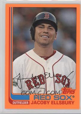 2013 Topps Archives - [Base] - Orange Day Glow #62 - Jacoby Ellsbury