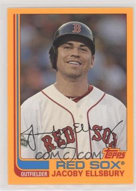 2013 Topps Archives - [Base] - Orange Day Glow #62 - Jacoby Ellsbury