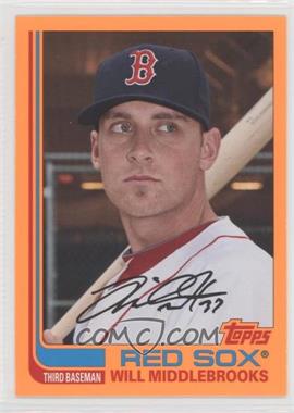 2013 Topps Archives - [Base] - Orange Day Glow #81 - Will Middlebrooks