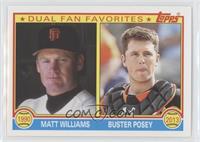 Buster Posey, Matt Williams