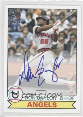2013 Topps Archives - Fan Favorites Autographs #FFA-DB - Don Baylor