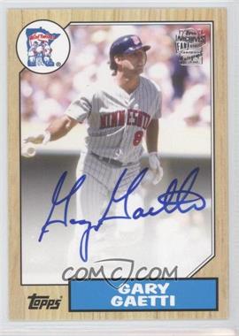 2013 Topps Archives - Fan Favorites Autographs #FFA-GG - Gary Gaetti