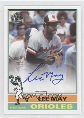 2013 Topps Archives - Fan Favorites Autographs #FFA-LM - Lee May