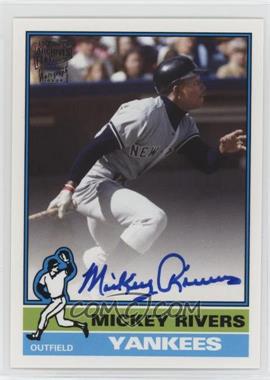 2013 Topps Archives - Fan Favorites Autographs #FFA-MR - Mickey Rivers