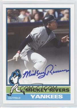 2013 Topps Archives - Fan Favorites Autographs #FFA-MR - Mickey Rivers