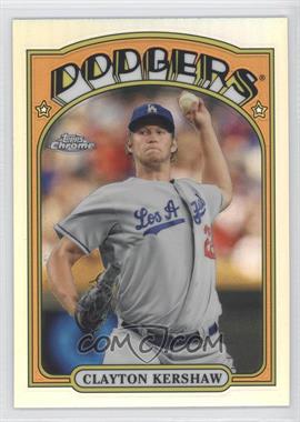 2013 Topps Chrome - 1972 Topps Chrome #72C-CK - Clayton Kershaw