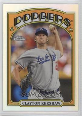 2013 Topps Chrome - 1972 Topps Chrome #72C-CK - Clayton Kershaw