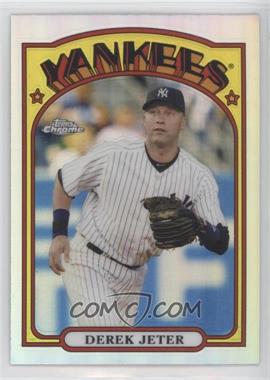 2013 Topps Chrome - 1972 Topps Chrome #72C-DJ - Derek Jeter