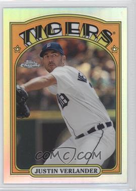 2013 Topps Chrome - 1972 Topps Chrome #72C-JV - Justin Verlander