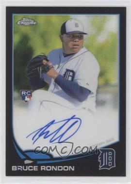 2013 Topps Chrome - [Base] - Black Refractor Rookie Autographs #85 - Bruce Rondon /100