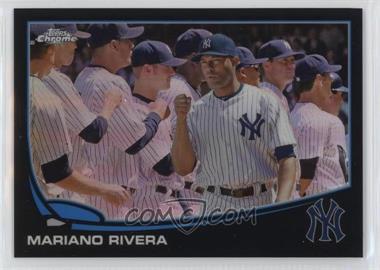 2013 Topps Chrome - [Base] - Black Refractor #118 - Mariano Rivera /100