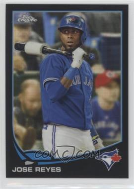 2013 Topps Chrome - [Base] - Black Refractor #145 - Jose Reyes /100