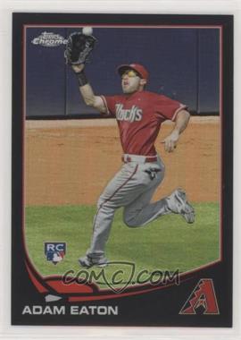 2013 Topps Chrome - [Base] - Black Refractor #155 - Adam Eaton /100