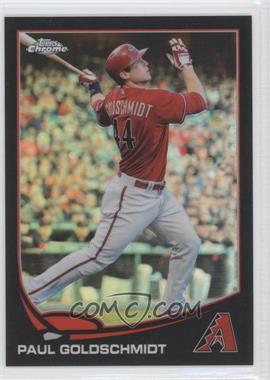 2013 Topps Chrome - [Base] - Black Refractor #173 - Paul Goldschmidt /100