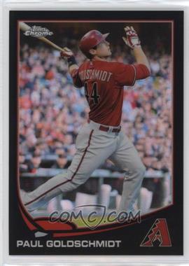 2013 Topps Chrome - [Base] - Black Refractor #173 - Paul Goldschmidt /100