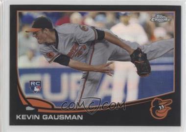 2013 Topps Chrome - [Base] - Black Refractor #194 - Kevin Gausman /100