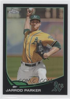 2013 Topps Chrome - [Base] - Black Refractor #196 - Jarrod Parker /100