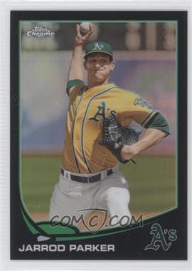 2013 Topps Chrome - [Base] - Black Refractor #196 - Jarrod Parker /100