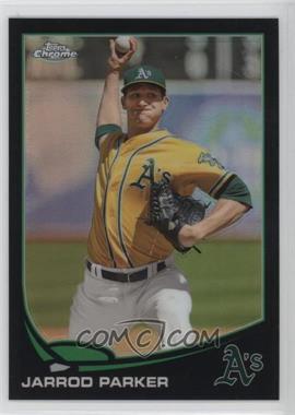 2013 Topps Chrome - [Base] - Black Refractor #196 - Jarrod Parker /100