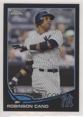 2013 Topps Chrome - [Base] - Black Refractor #75 - Robinson Cano /100