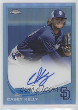 2013 Topps Chrome - [Base] - Blue Refractor Rookie Autographs #105 - Casey Kelly /199