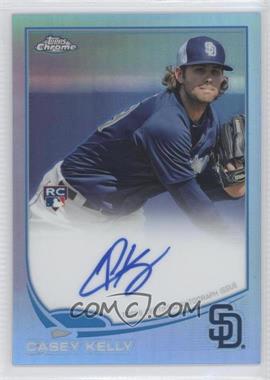 2013 Topps Chrome - [Base] - Blue Refractor Rookie Autographs #105 - Casey Kelly /199