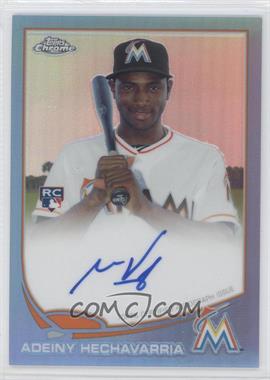 2013 Topps Chrome - [Base] - Blue Refractor Rookie Autographs #116 - Adeinis Hechavarria /199