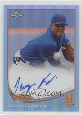 2013 Topps Chrome - [Base] - Blue Refractor Rookie Autographs #59 - Jeurys Familia /199 [Noted]