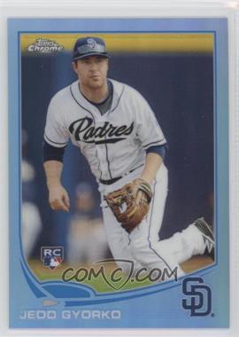 2013 Topps Chrome - [Base] - Blue Refractor #178 - Jedd Gyorko /199